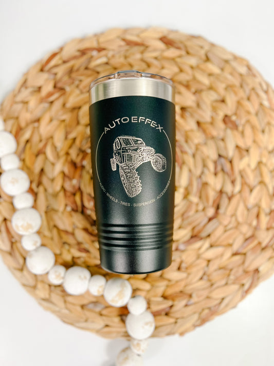 Custom 20 oz Drink Tumbler with logo (if ordering 10 tumblers or more)