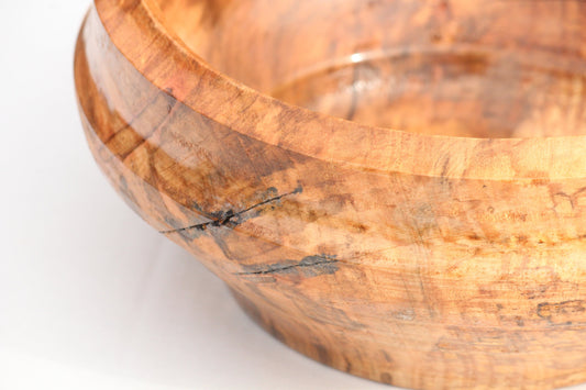 Maple Wood Bowl | Hand Turned Maple Wood
