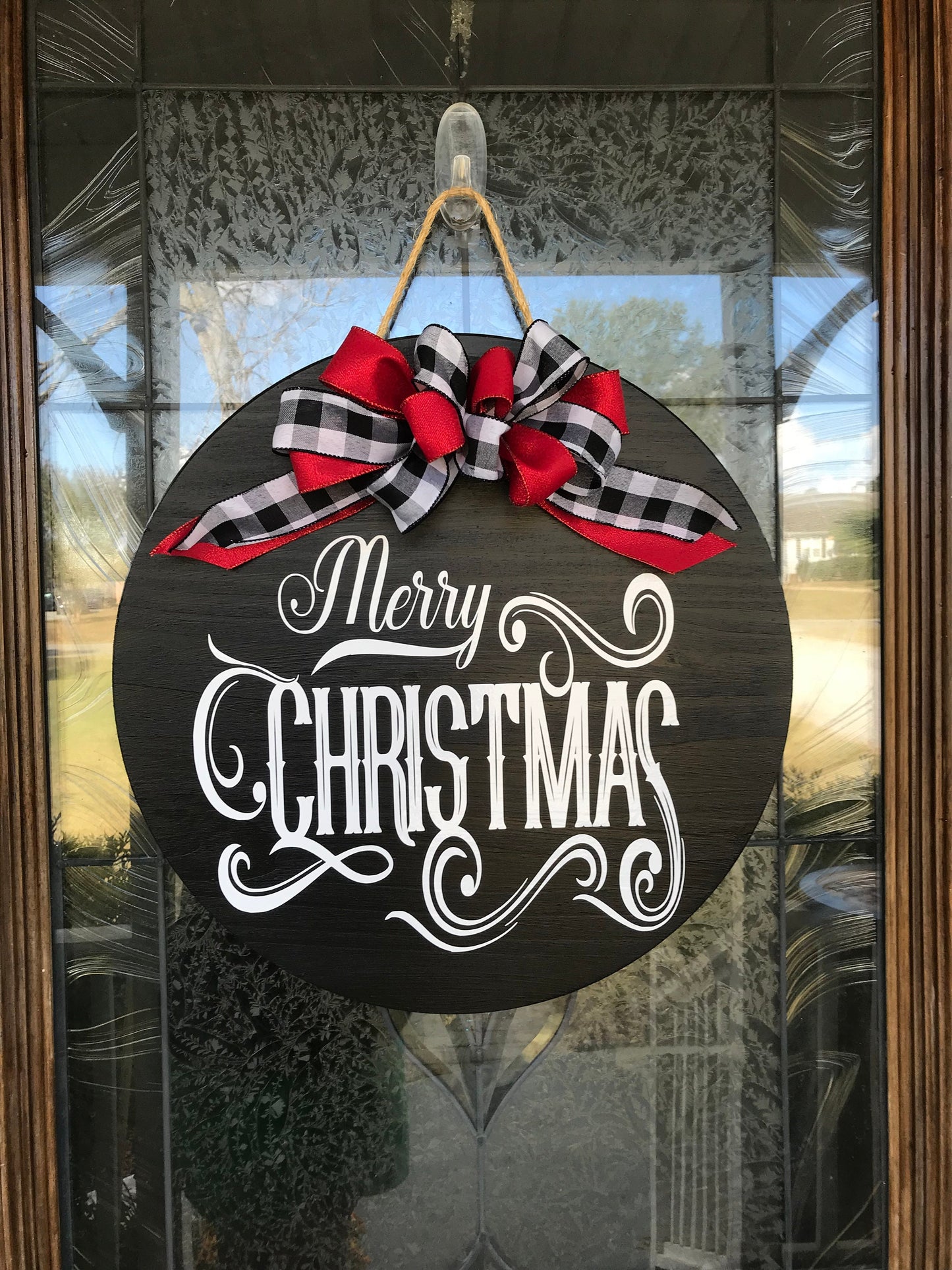 Merry Christmas Door Sign