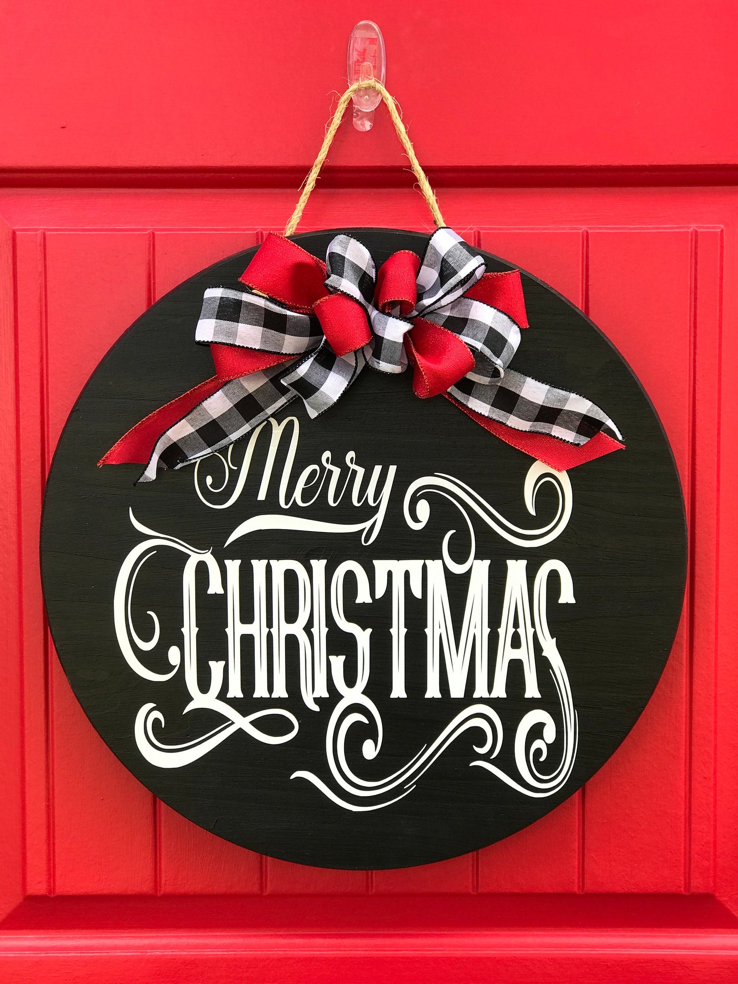 Merry Christmas Door Sign