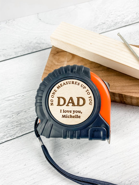 Personalized Tape Measure | No One Measures Up to You