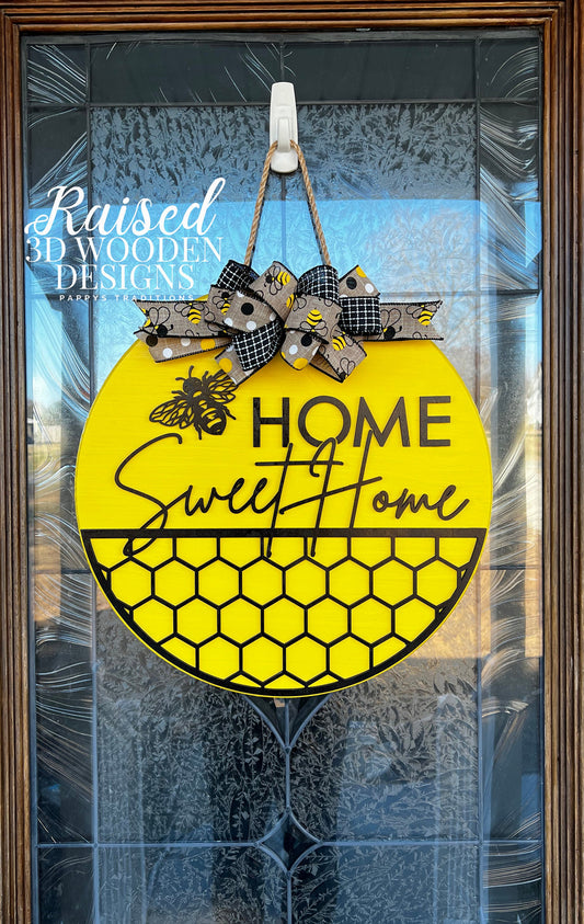 Home Sweet Home Front Door Sign