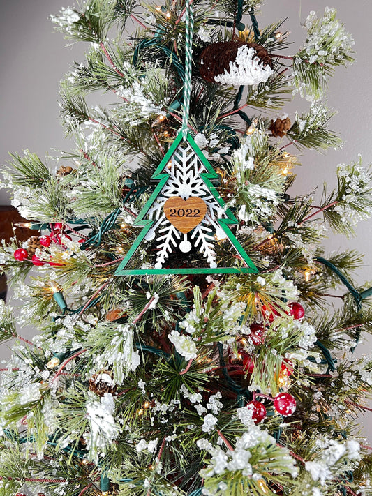 Tree Christmas Ornament