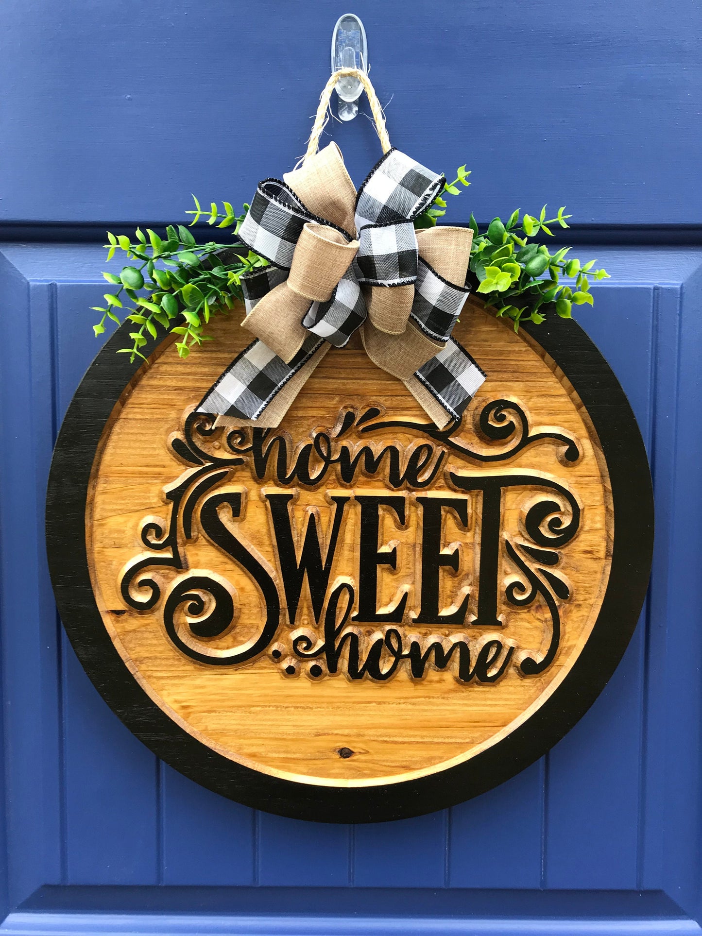 Home Sweet Home Door Sign