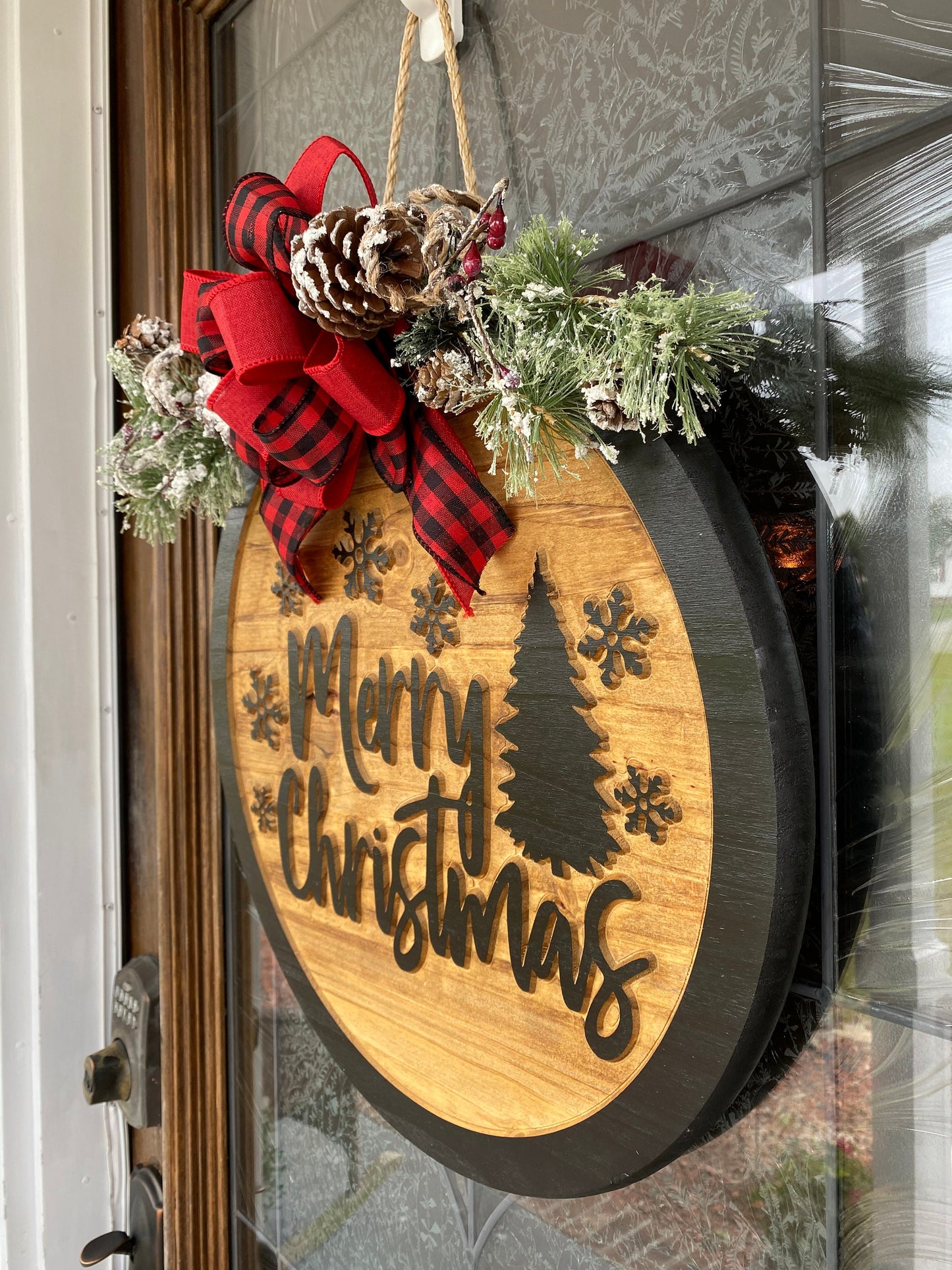 Merry Christmas Door Hanger