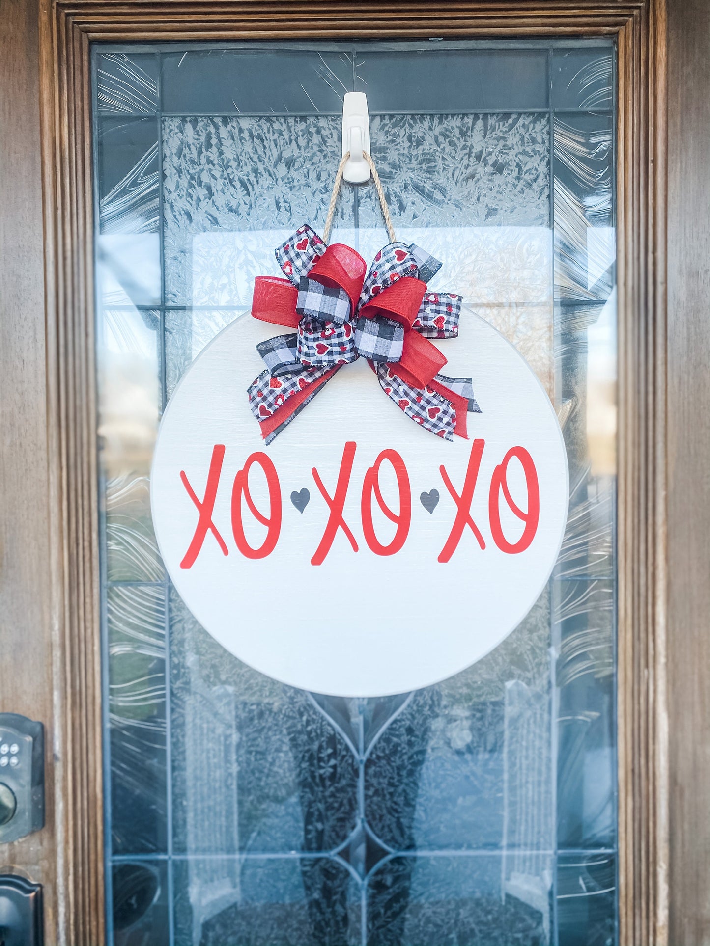 Valentines Front Door Sign | XOXO