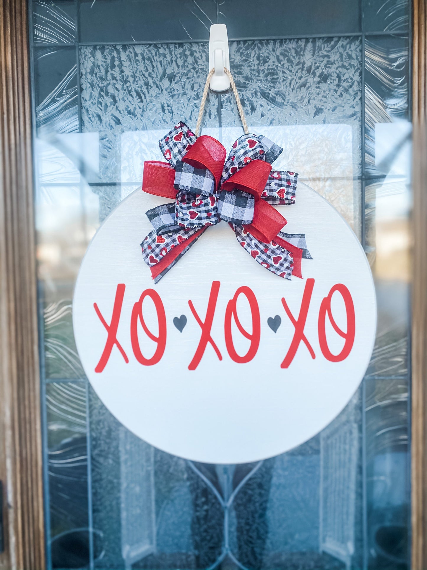 Valentines Front Door Sign | XOXO