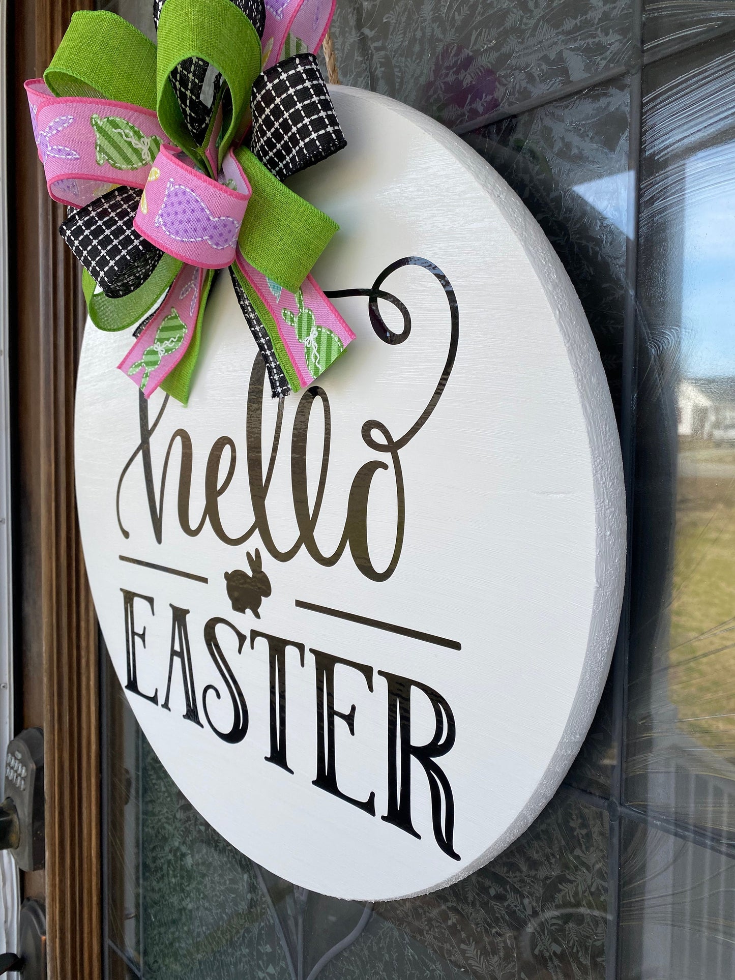 Easter Front Door Sign