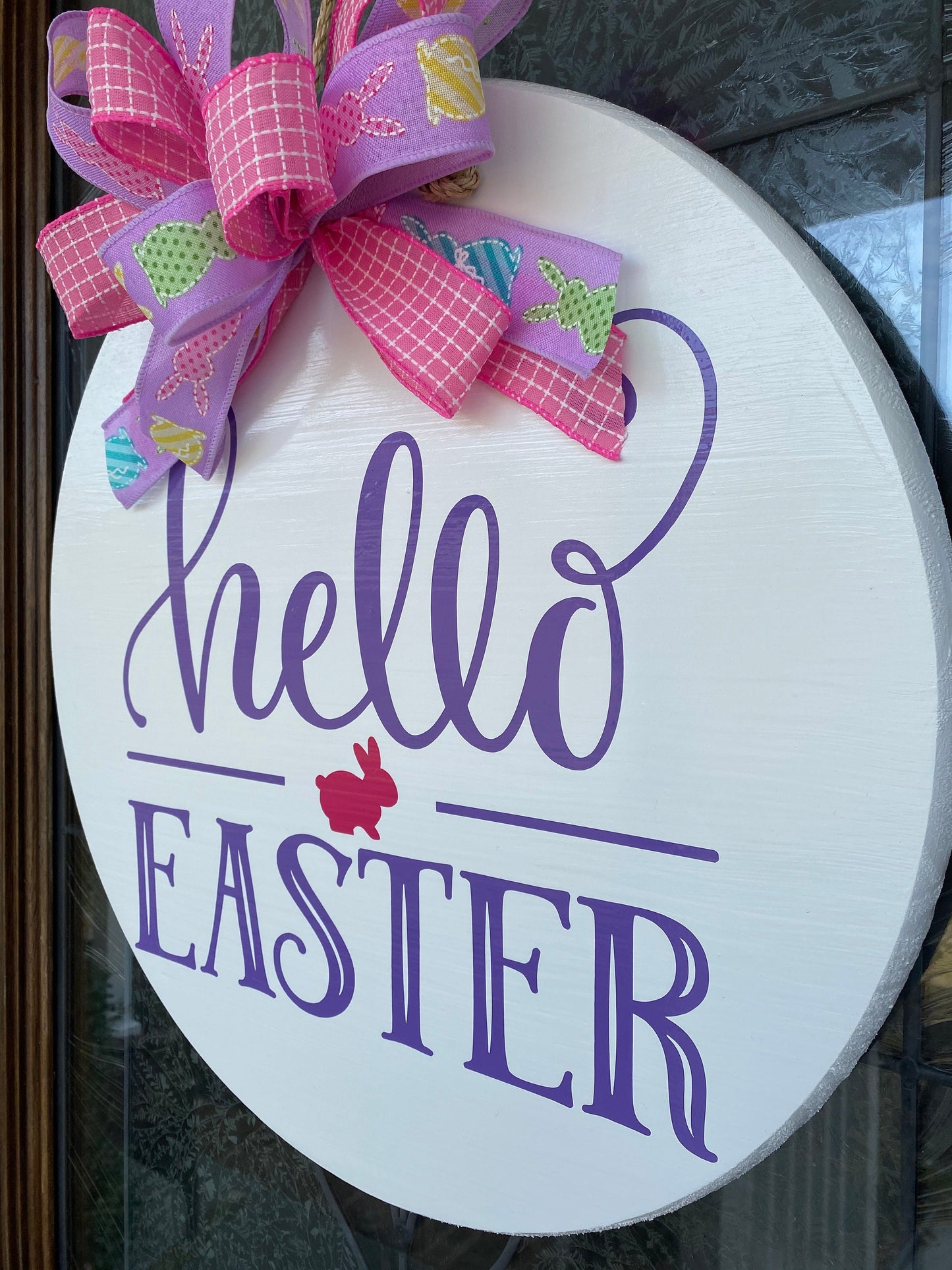 Hello Easter Sign