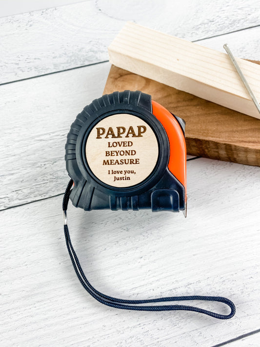 Personalized Measuring Tape | Loved Beyond Measure