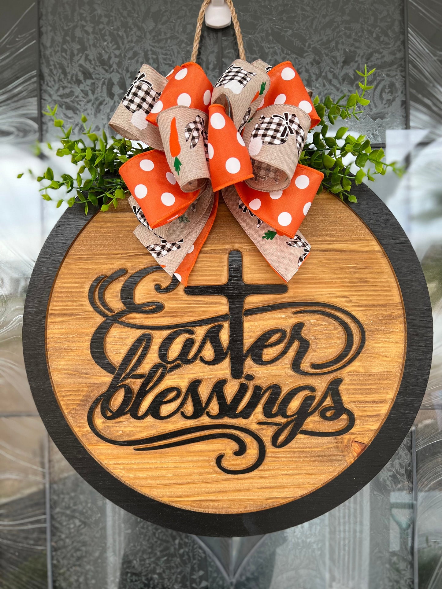 Easter Blessings Door Hanger